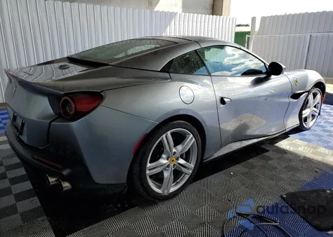 2021 Ferrari Portofino from USA, damaged, VIN ZFF89FPA0M0259248
